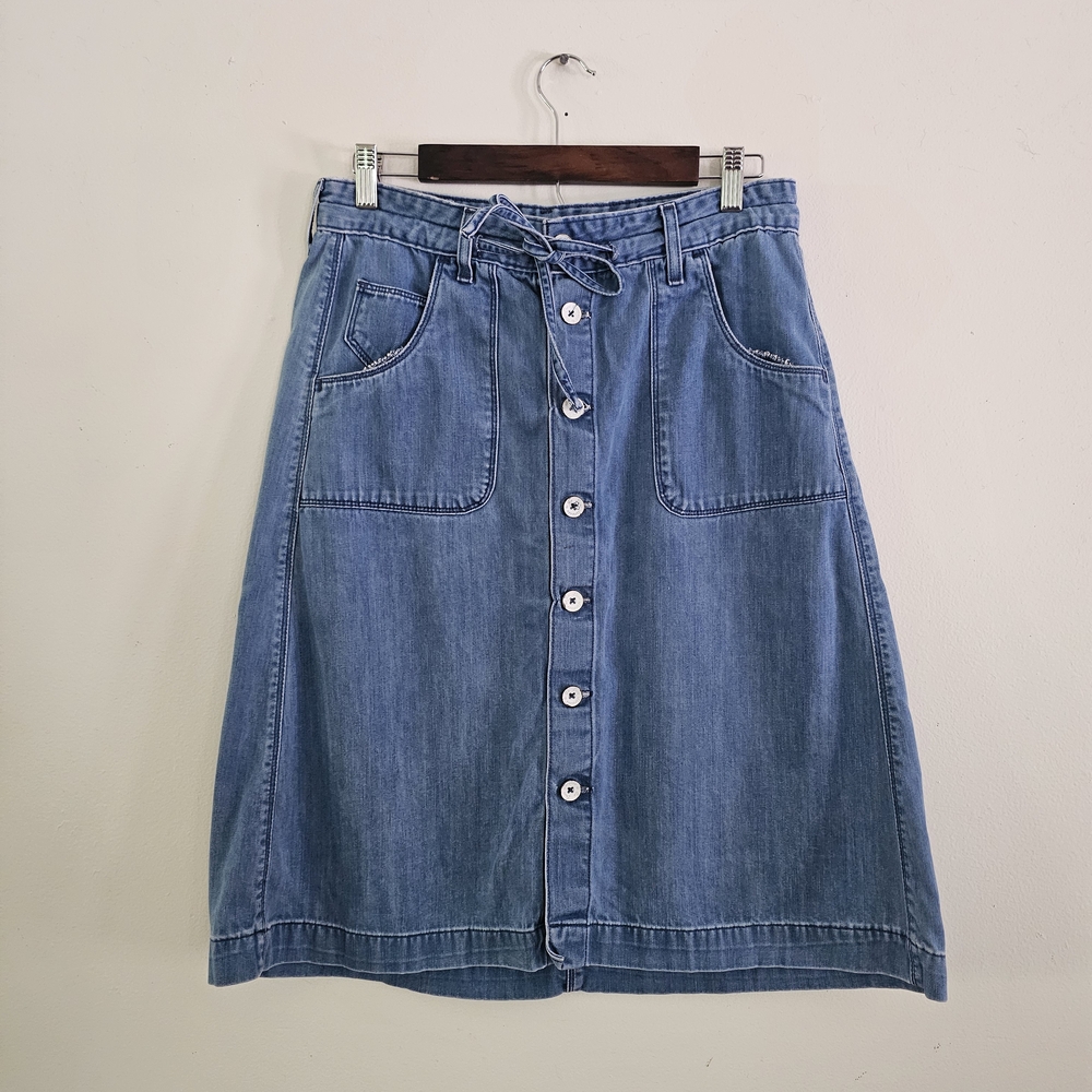 Levi's Denim Button Skirt 8